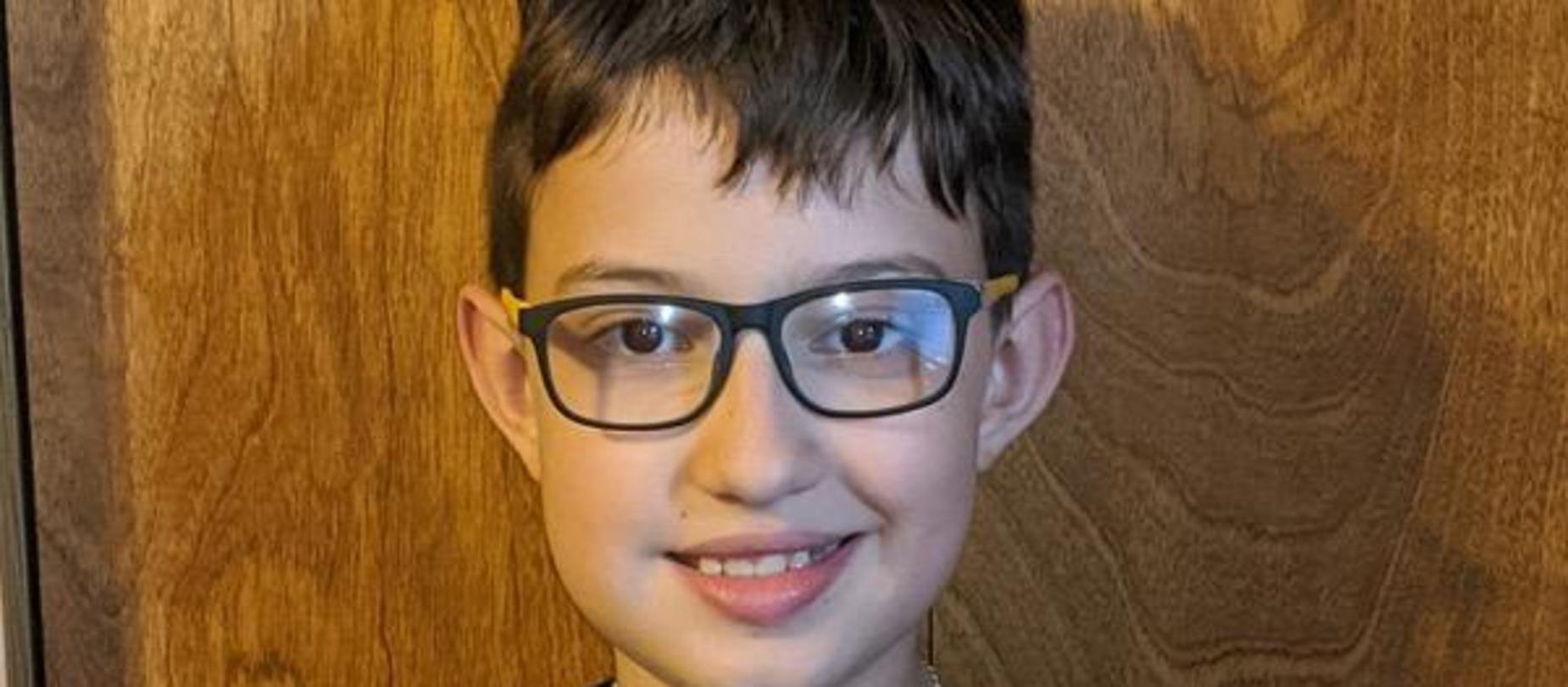 boy smiling for the camera