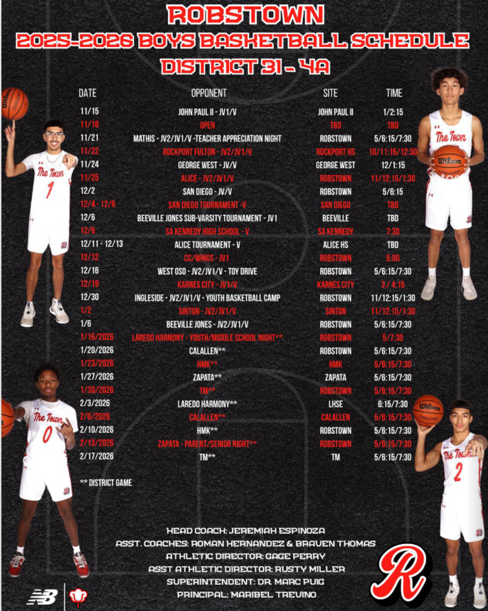 RECHS Boys Basketball Schedule