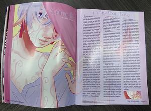 An inside layout from the 2025 Wildflower magazine