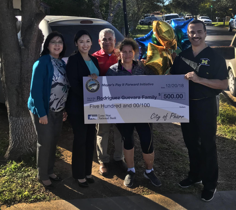 Picasso family selected to receive gifts from the Pharr Mayor's