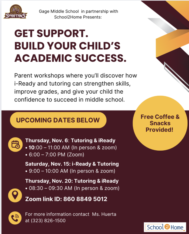 Information for meetings