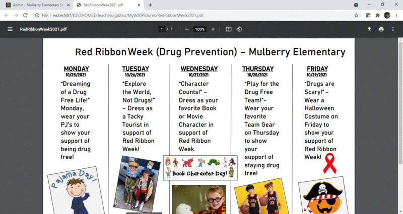 Red Ribbon Week Thumbnail Image
