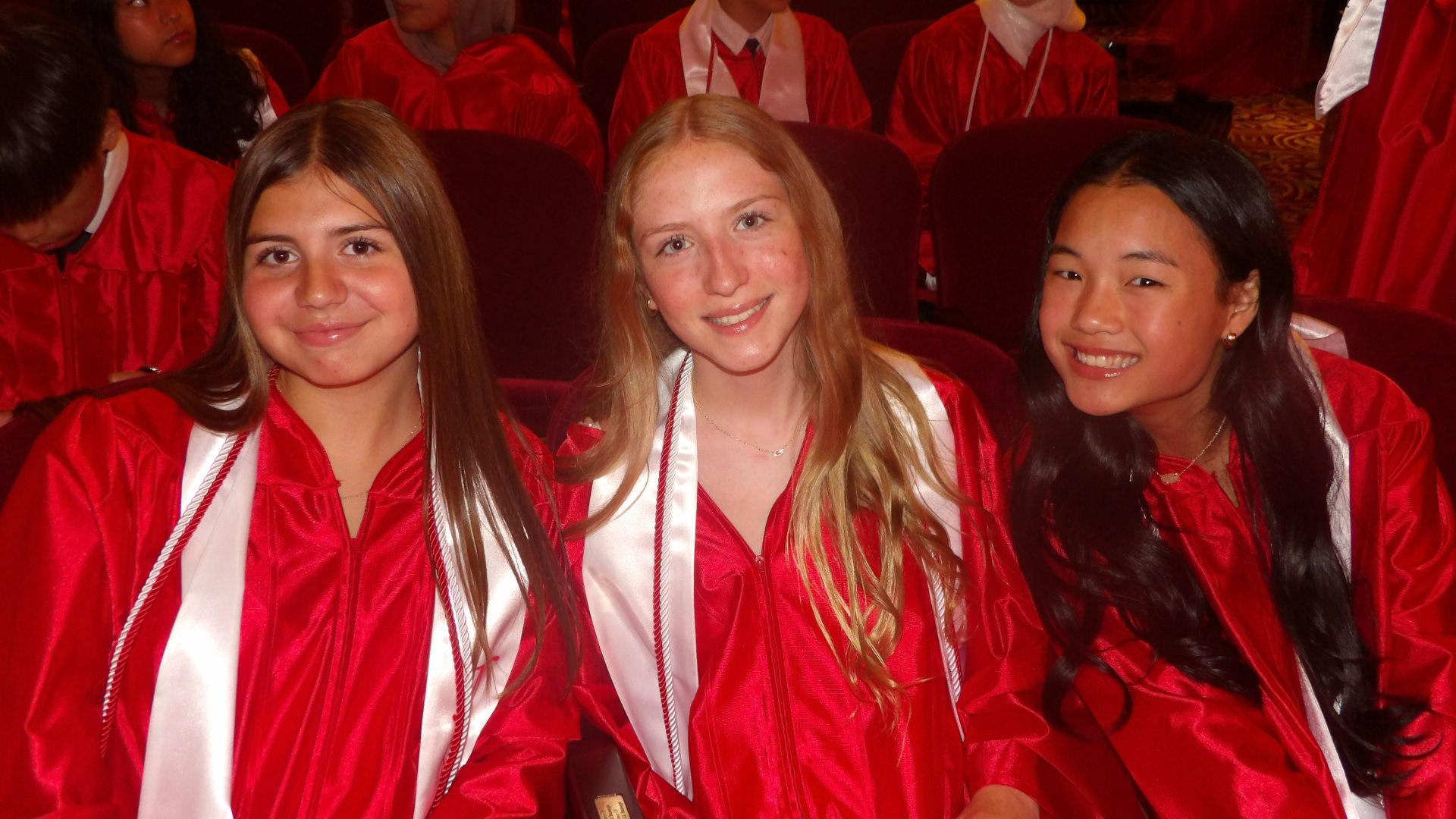 Students at class of 2026 graduation