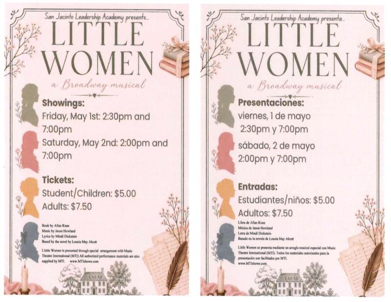 Spring Drama Production of Little Women