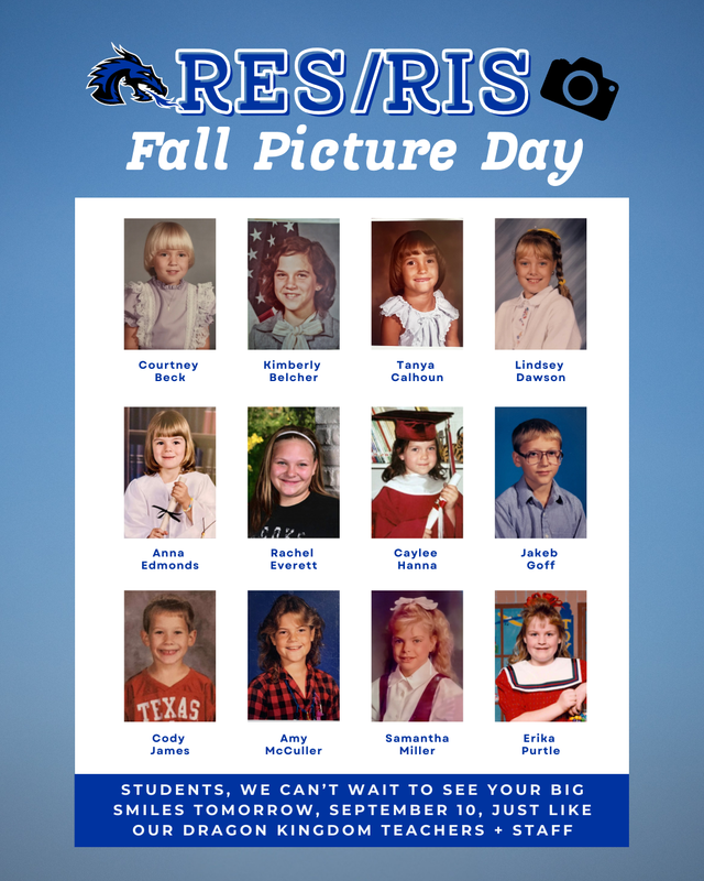 Elementary/Intermediate School staff's old yearbook pictures