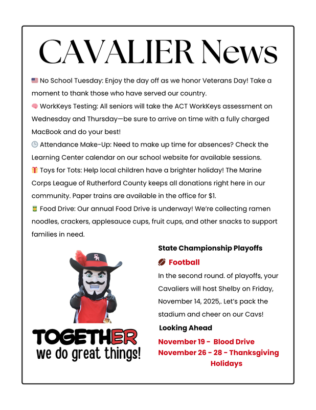 Cavalier News 9-9-25 Featured Photo