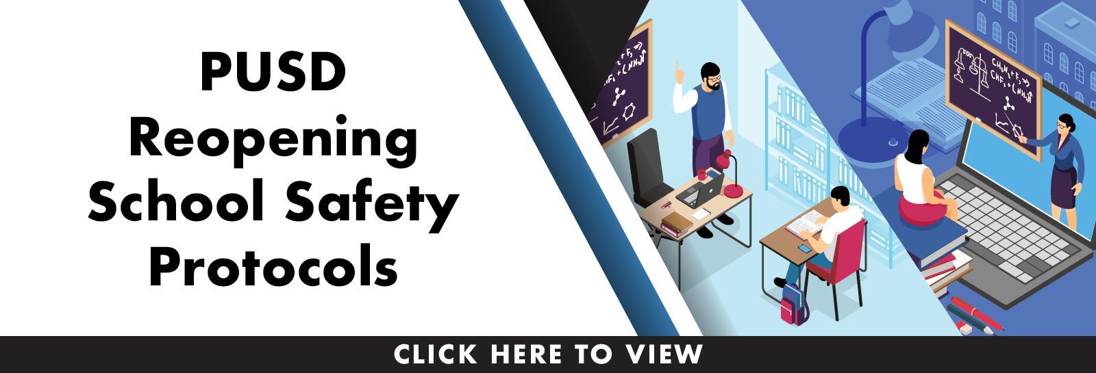 Reopening Schools Safety Protocols