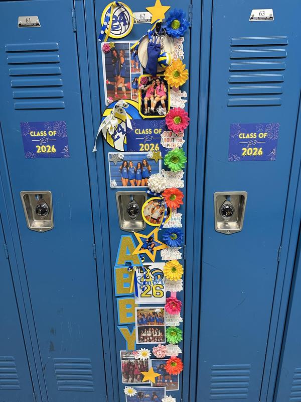 Decorated Lockers!