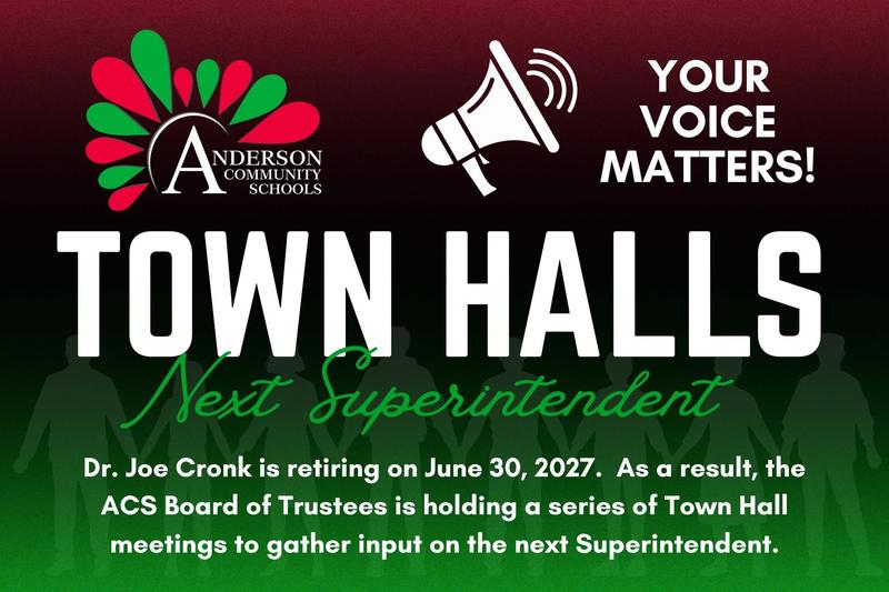 Town Hall Meetings for Next Superintendent