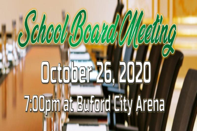 Board Meeting October 26th at 7 pm