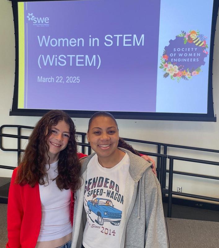 Regents check out the WiSTEM workshop at CPP!