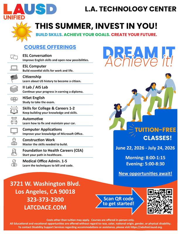 Summer flyer
