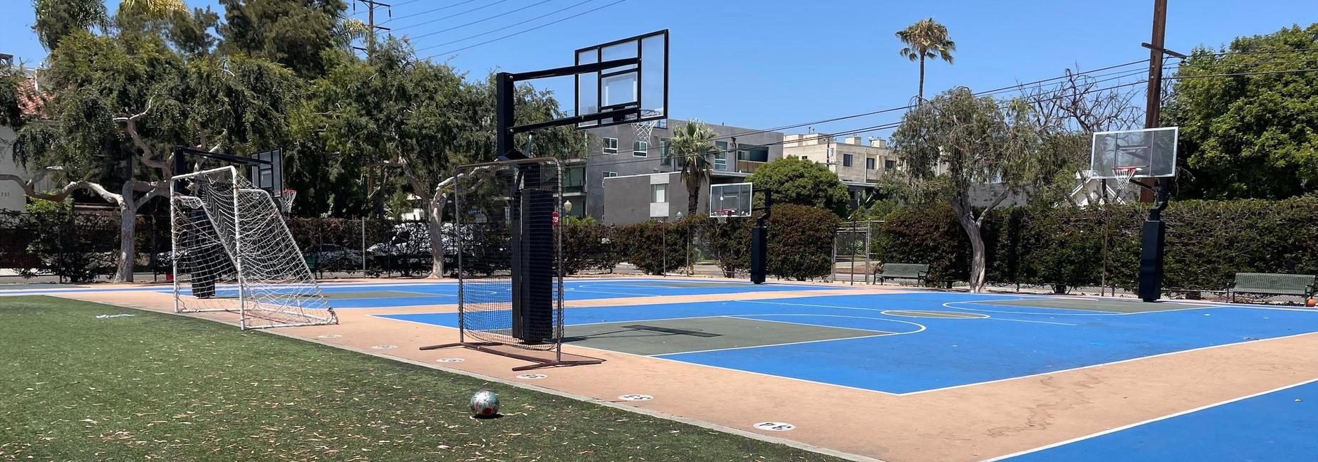 Basketball courts