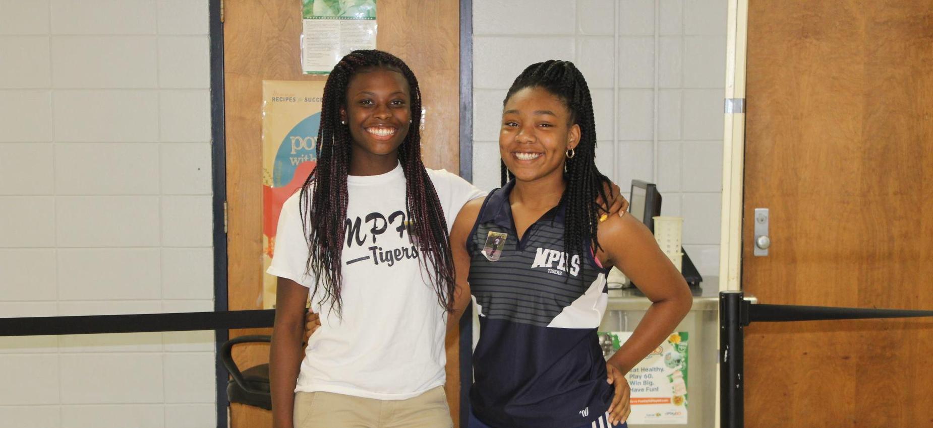 smiling students