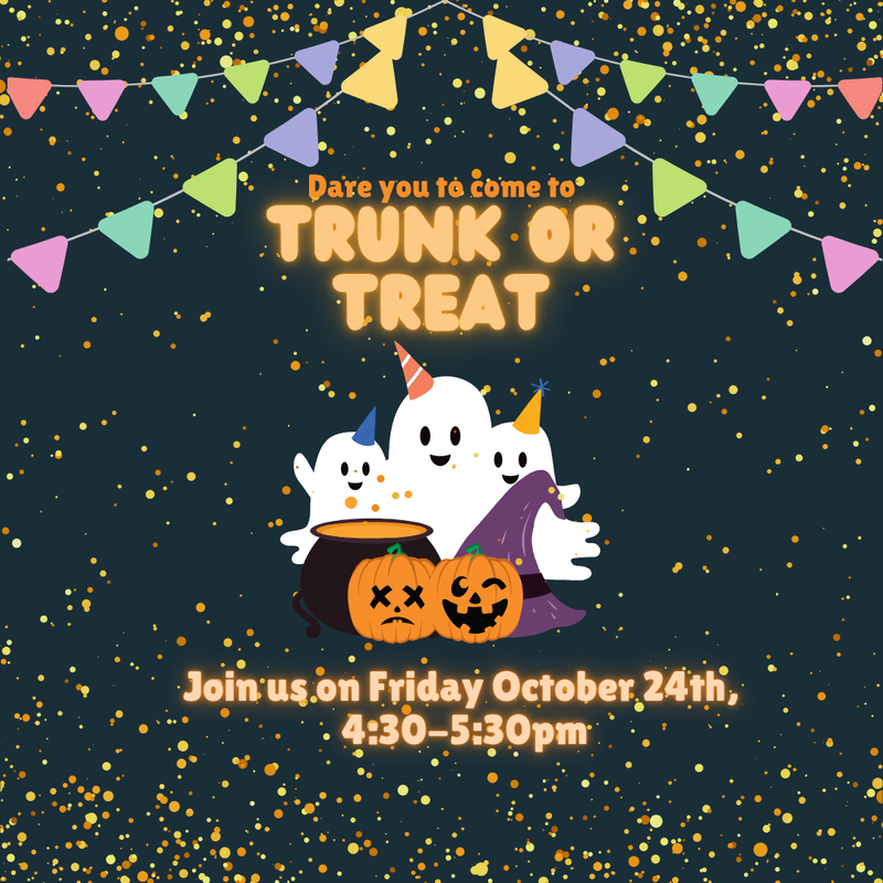 Trunk or Treat, 10/24