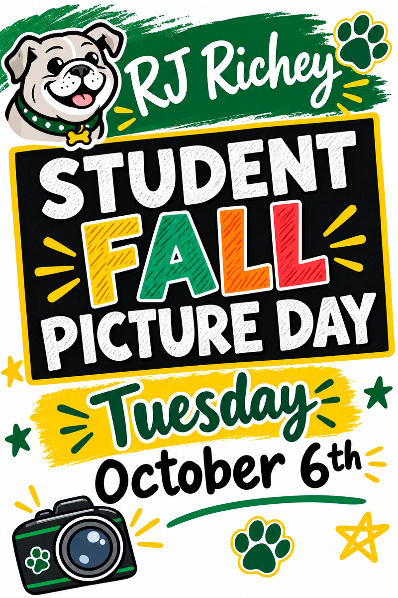 Student Fall Picture Day - Tuesday, 10/6/26 Featured Photo