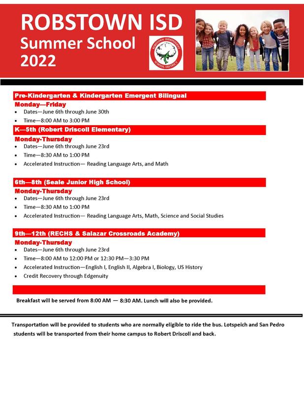 Robstown Isd Calendar Customize And Print