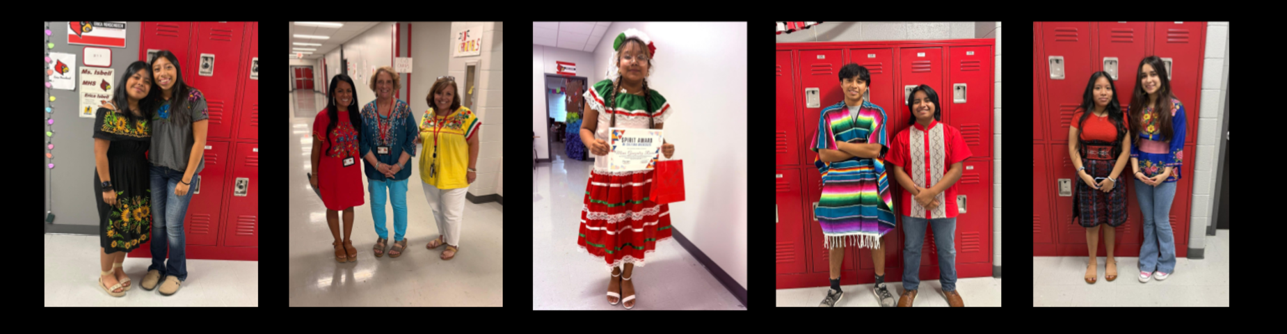 Mayfield High School staff and students came together to celebrate Hispanic Heritage. We loved seeing all the colorful traditional outfits and creative styles inspired by Hispanic culture.