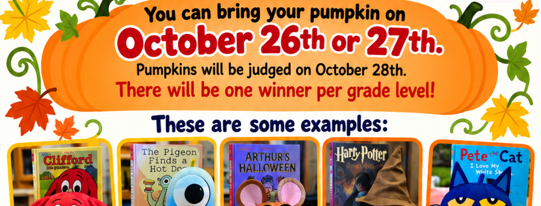 JFK Pumpkin Contest October
