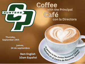 Coffee with the Principal graphic