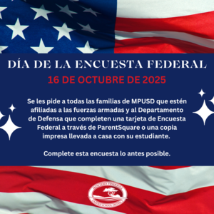 El 16 de octubre de 2025 es el Día de la Encuesta Federal.