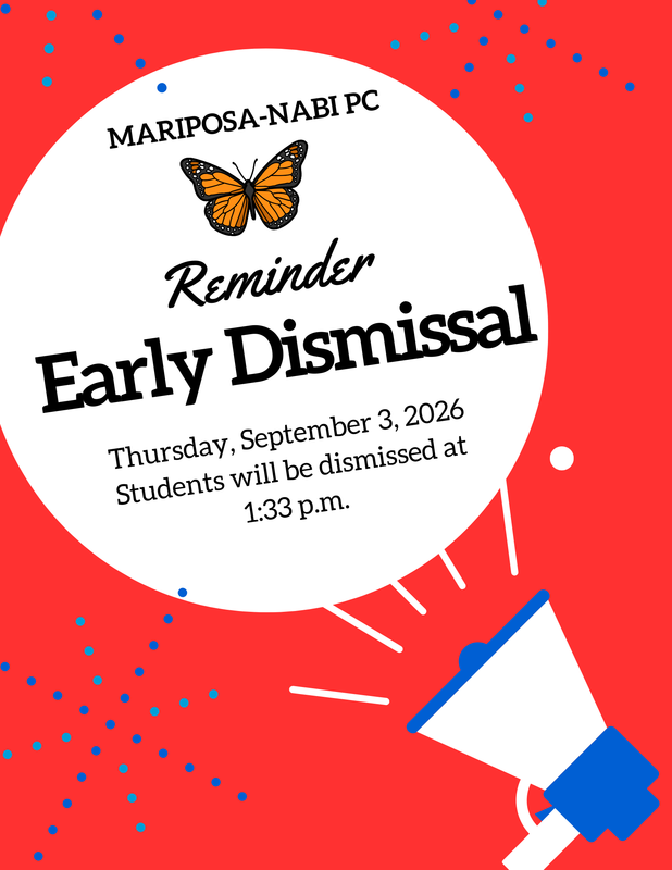Early Dismissal September 3