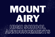 Mount Airy High School Announcements Featured Photo