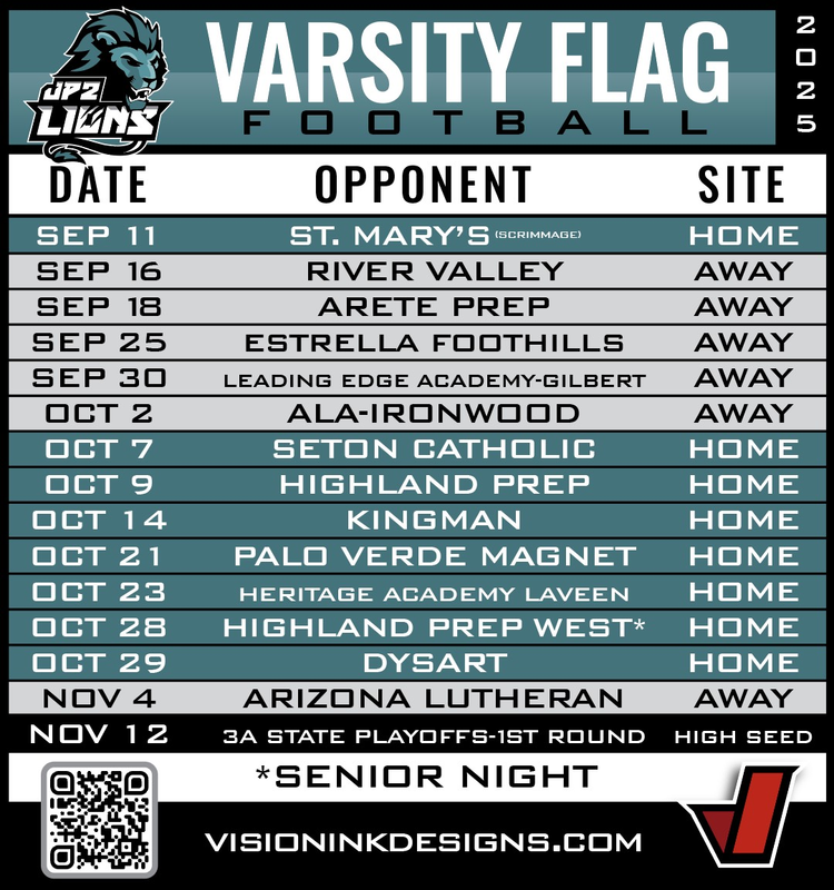 Flag Football Schedule