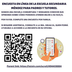 spanish flyer for survey