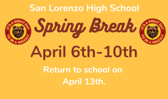 Spring Break, 4/6-4/10