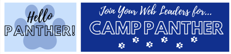 ☀️6th Grade Orientation, "Camp Panther,"- Friday, August 15th!☀️- Please sign up by Monday, August 11th!