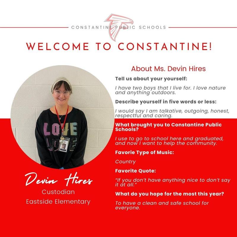 Devin Hires About Me flyer