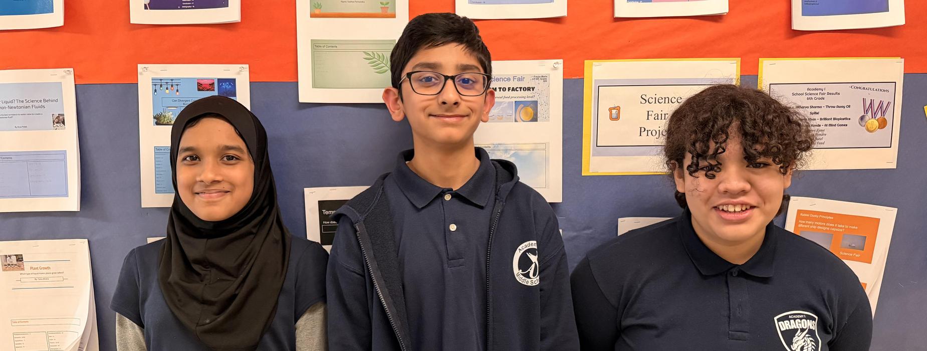 7th gr. science fair winners