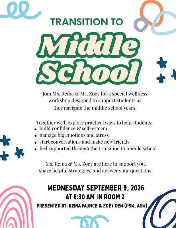Transition to Middle School Featured Photo