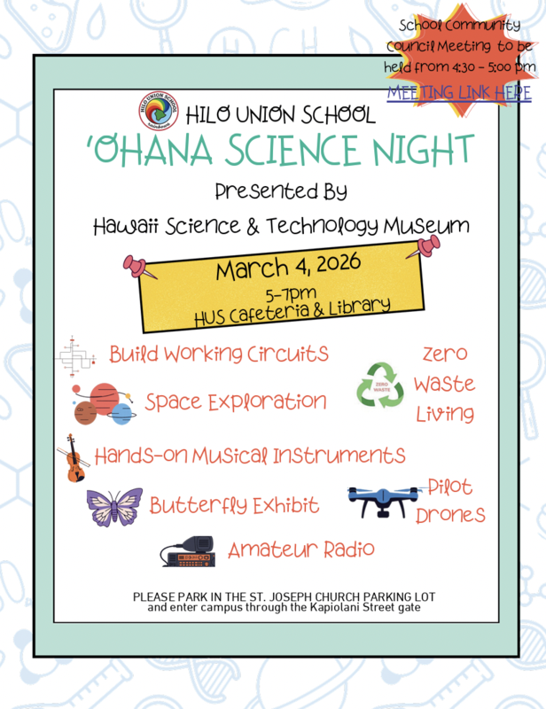 'Ohana Science Night Featured Photo