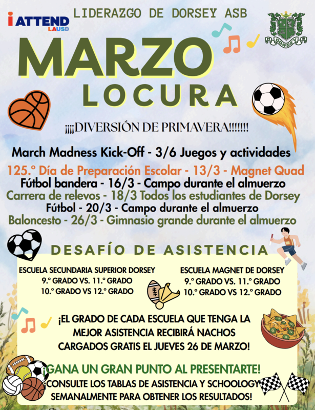 march madness flyer spanish
