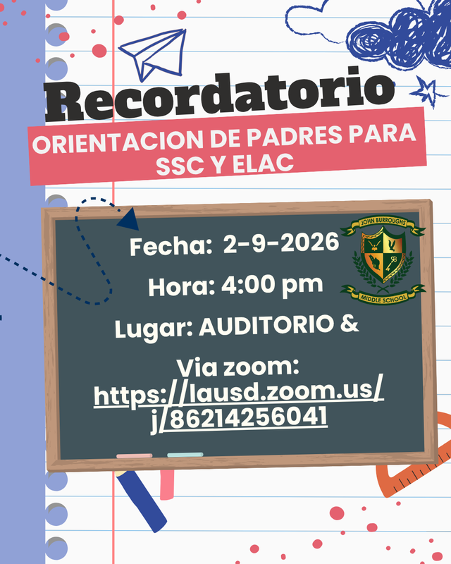 ELAC & SSC PARENT ORIENTATIONS