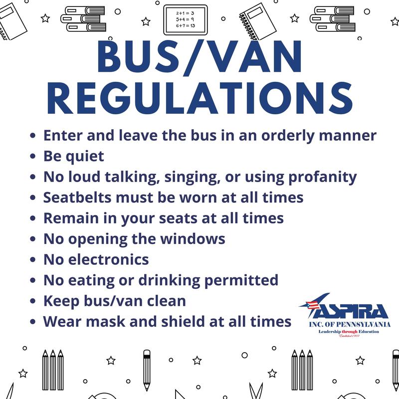 2021-2022 Bus Regulations Featured Photo
