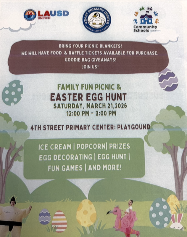 Family Picnic and Easter Egg Hunt Flyer Eng.