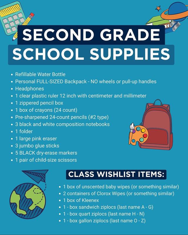 Second Grade List