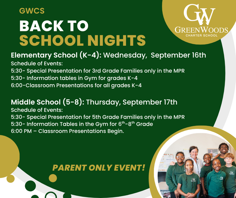 Save the Date for Back to School Night! Featured Photo