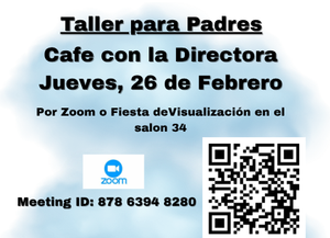 Cafe con la Directora
