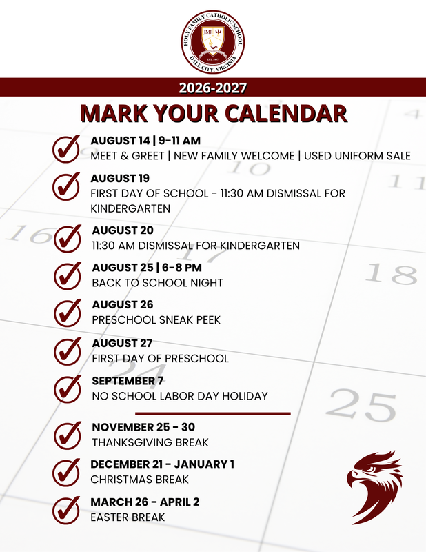 Important Dates Featured Photo
