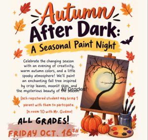 Paint Night Flyer