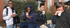 7th grade break - free hot chocolate