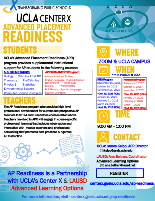 AP readiness Tutoring Sessions