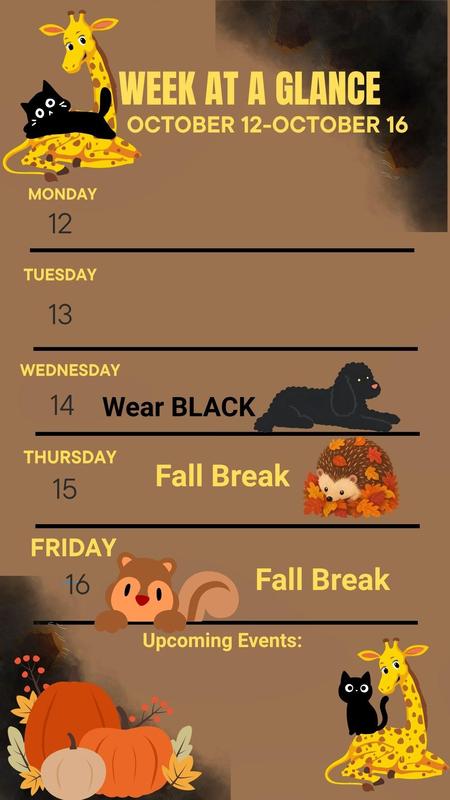CDC week at a glance