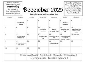 December Calendar