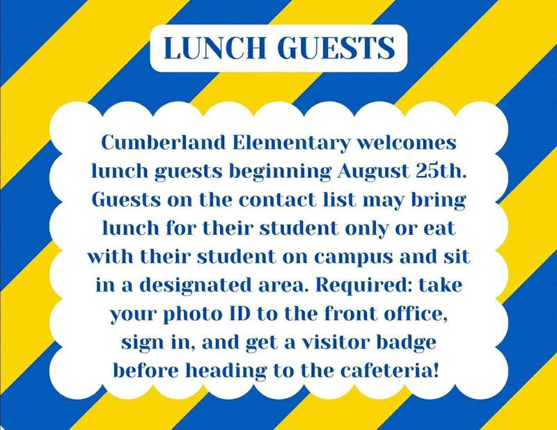 how to check in for lunch time