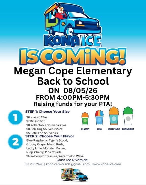 Kona Ice is Coming!
